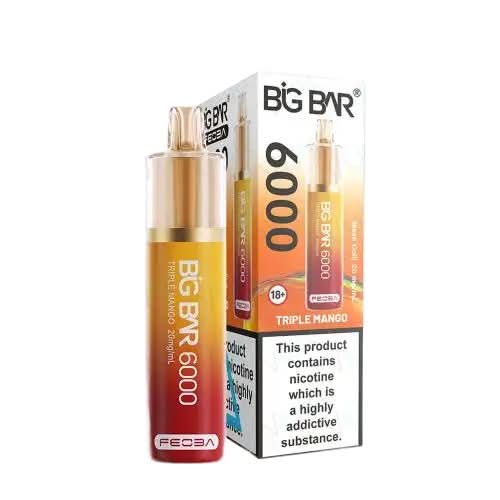 Feoba Big Bar 6000 Puffs Disposable Vape Pod Device - Triple Mango